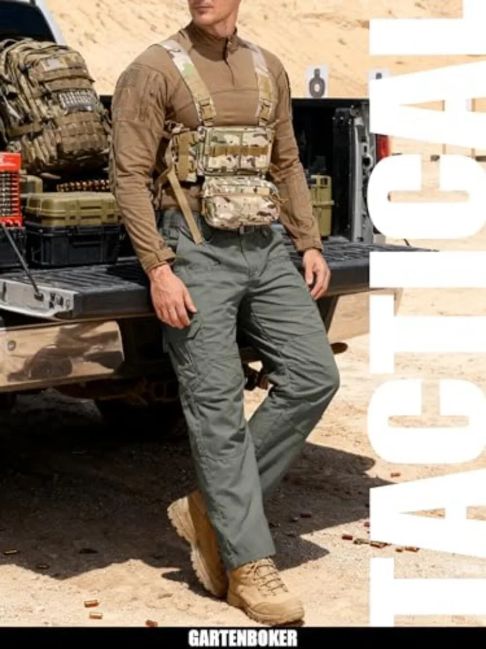 Men's Tactical Pants Lightweight Water Resistant Cargo Pants Flex Ripstop EDC